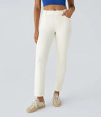 Blake | High-Waisted Comfortable Trousers with Pockets
