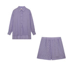 Wren | Women's Longline Stylish Shirt & Shorts Set