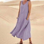 Tessa | Summer Linen Dress