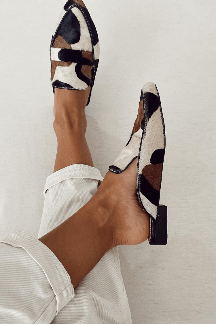 Frances | Women's Cushioned Slip-On Comfortable Abstract Loafer