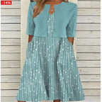 Camille | Floral Two-Piece Midi Dress