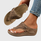 Zoey | Orthopedic Slip-On Wedge Sandals