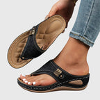 Zoey | Orthopedic Slip-On Wedge Sandals