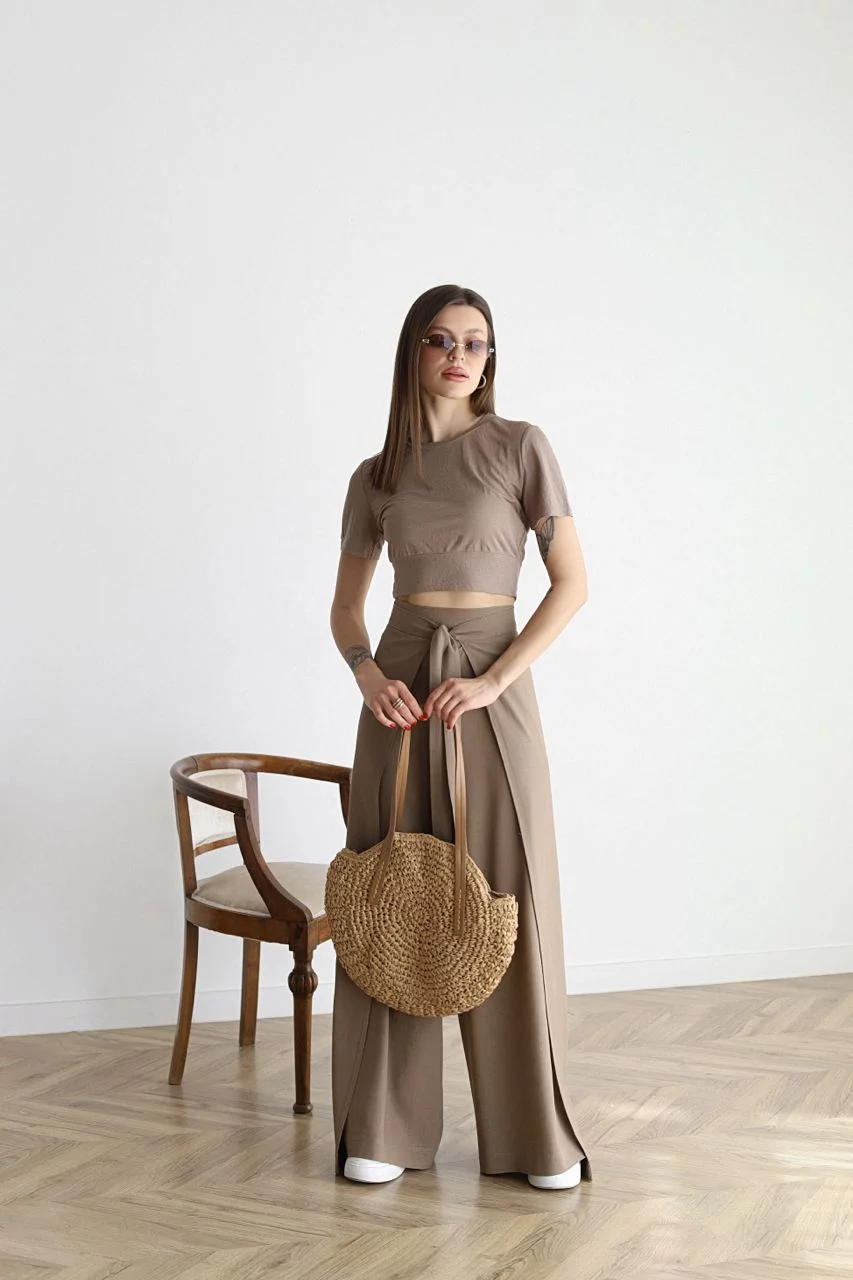 Odessa | Wide Linen Trousers