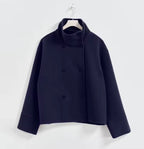 Maple | Oversized Button-Front Jacket
