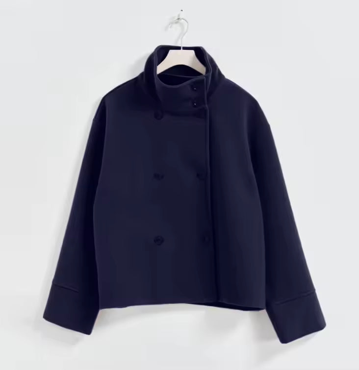 Maple | Oversized Button-Front Jacket