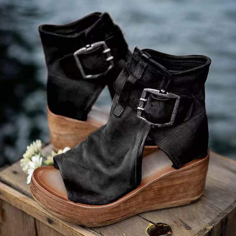 Nora | Orthopedic Wedge Sandals