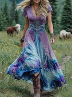 Genevieve | Floral Maxi Dress