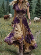 Genevieve | Floral Maxi Dress
