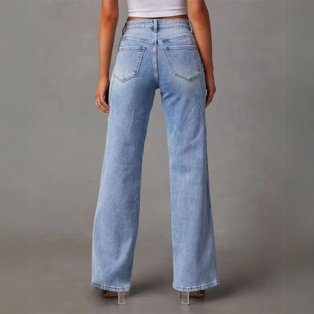 Mandy | Flared High Rise Jeans