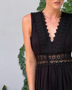Colette | Lace Tank Midi Dress