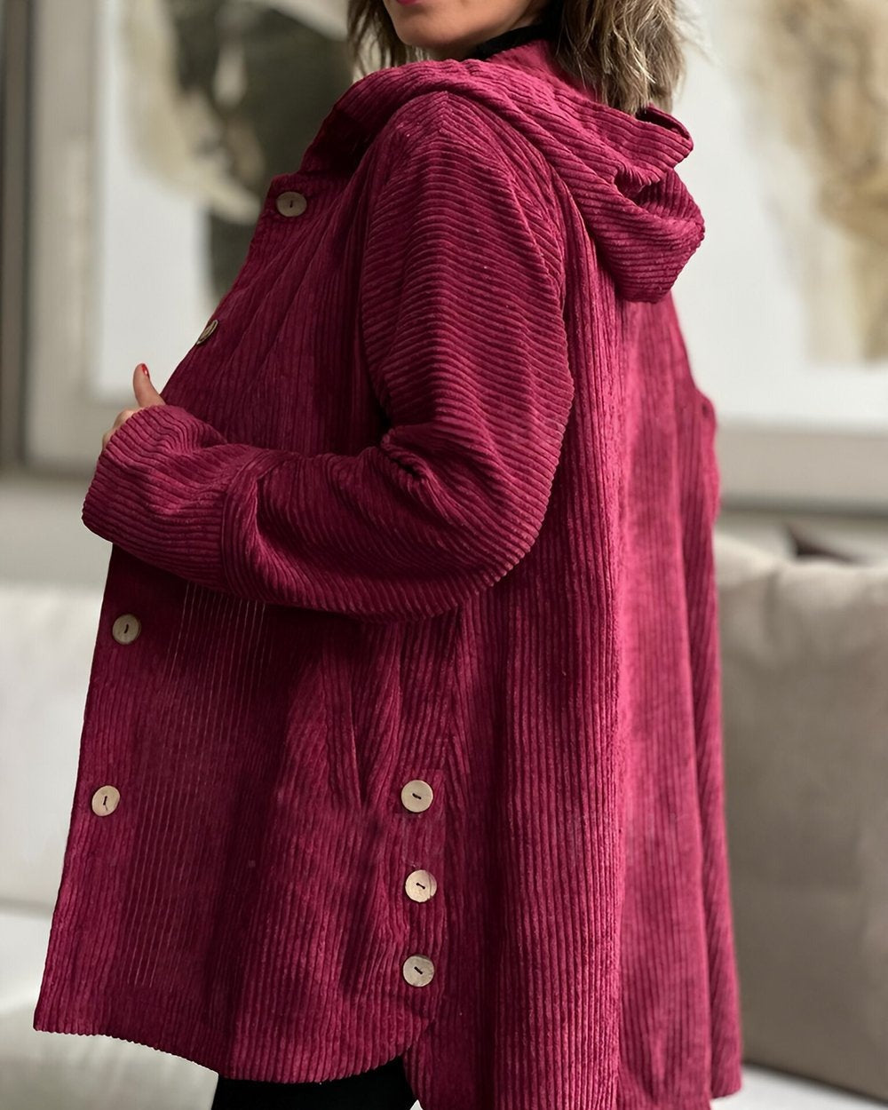 Adalynn | Women's Cozy Hooded Jacket with Hooded