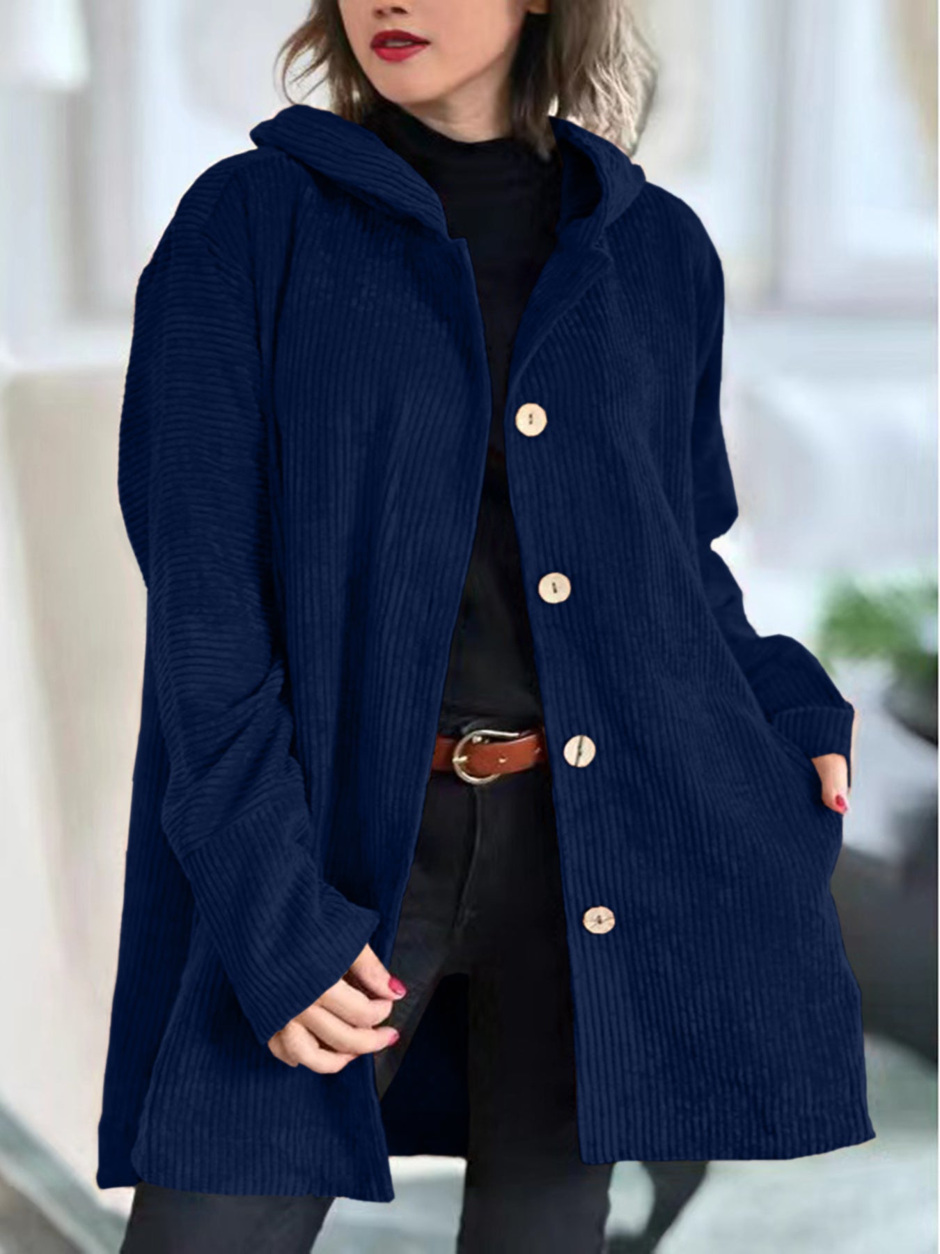 Adalynn | Women's Cozy Hooded Jacket with Hooded
