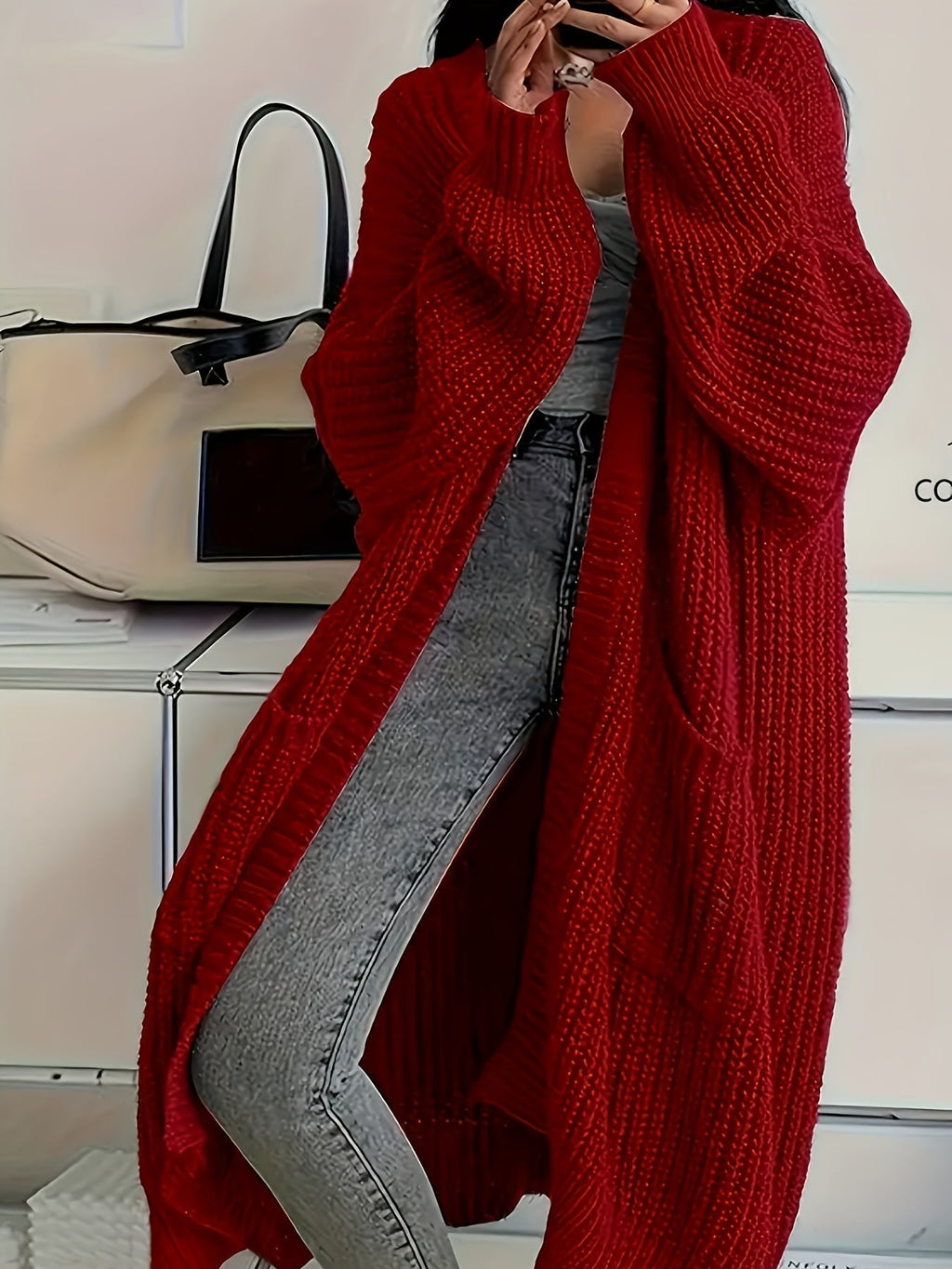 Halina | Warm Embrace Longline Cardigan