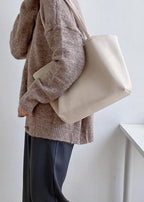 Vesper | Minimal Soft Leather Tote