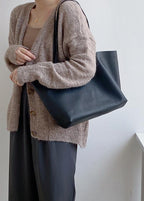 Vesper | Minimal Soft Leather Tote