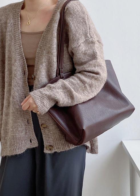 Vesper | Minimal Soft Leather Tote