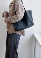 Vesper | Minimal Soft Leather Tote