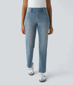 Blake | High-Waisted Comfortable Trousers with Pockets