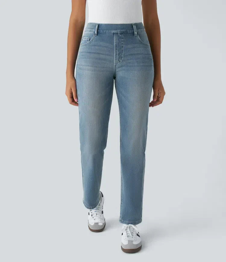 Blake | High-Waisted Comfortable Trousers with Pockets