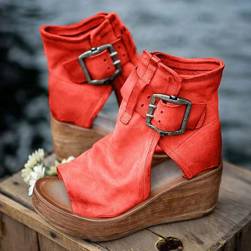 Nora | Orthopedic Wedge Sandals