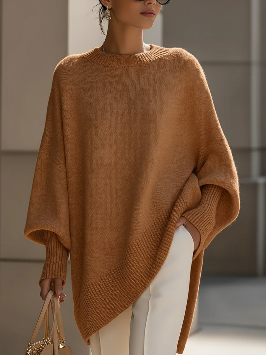 Jane | Oversized Ribbed Pullover