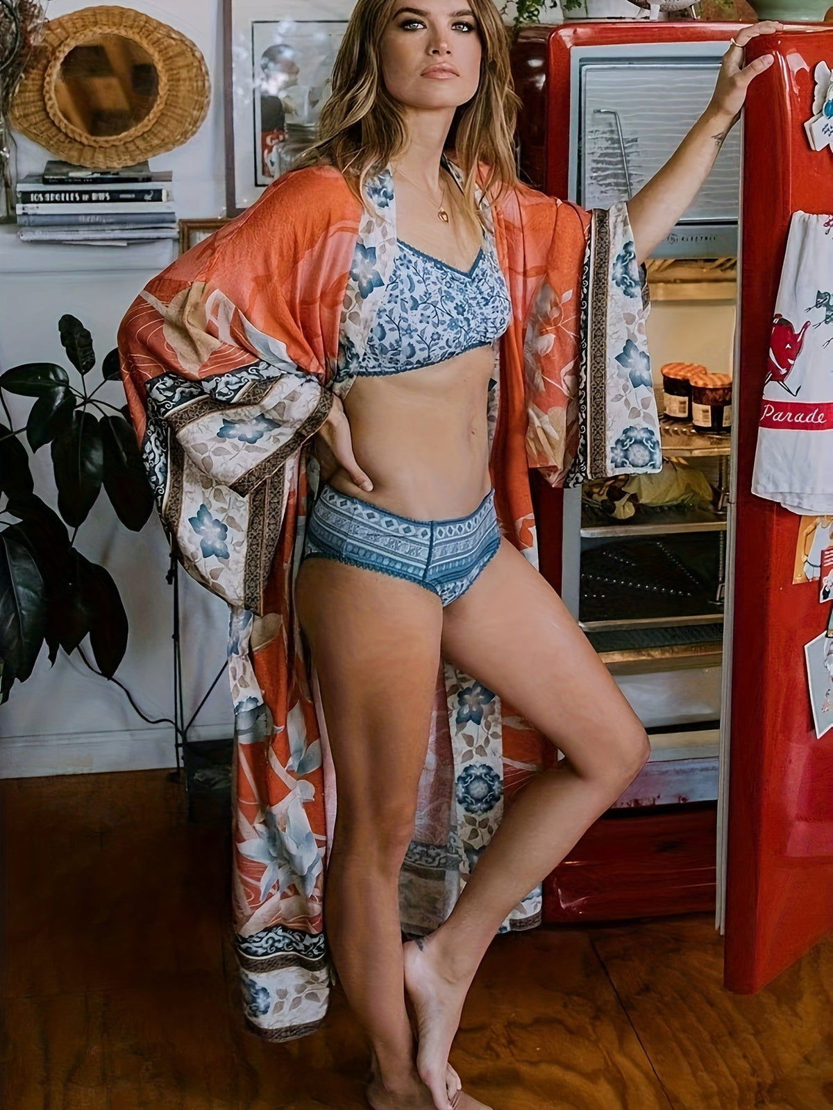 Anouk | Floral Beach Kimono
