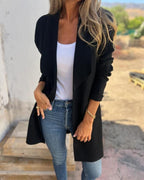 Emily | Lapel Cardigan Jacket with Pockets