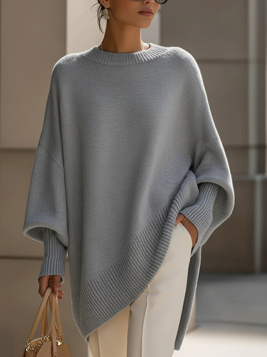 Jane | Oversized Ribbed Pullover
