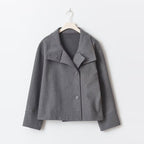 Maple | Oversized Button-Front Jacket
