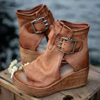 Nora | Orthopedic Wedge Sandals