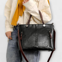 Sabrielle | Vintage Tote with Twin Front Pockets