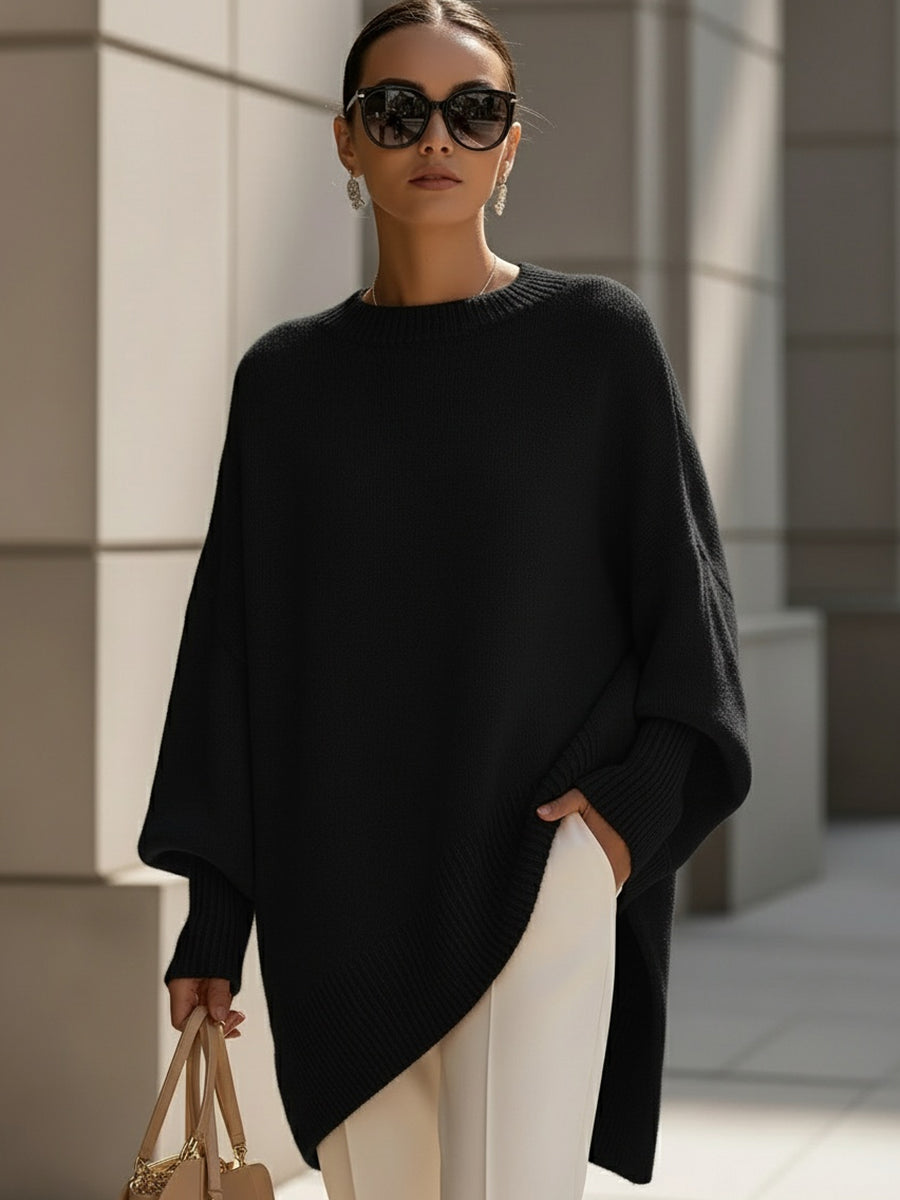 Jane | Oversized Ribbed Pullover