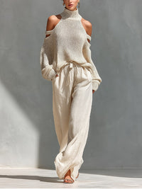 Cleo | Off-Shoulder Wide-Leg Set