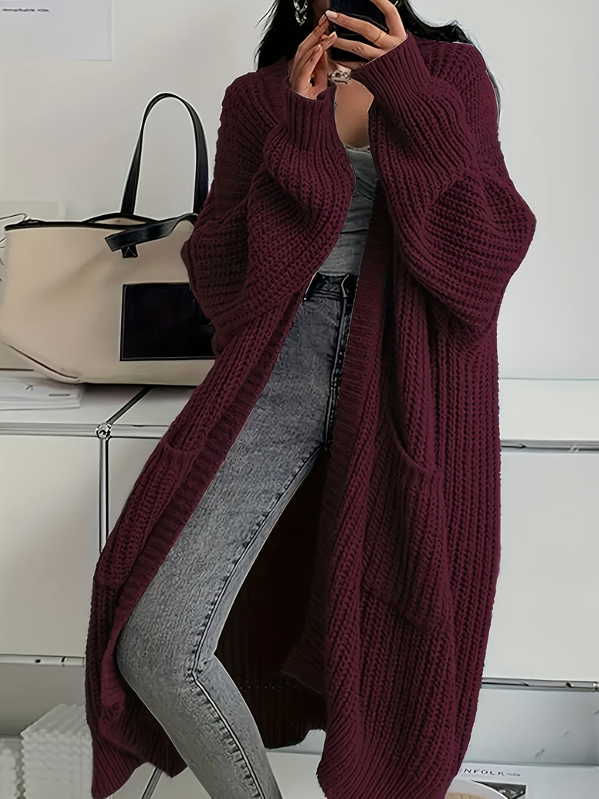Halina | Warm Embrace Longline Cardigan