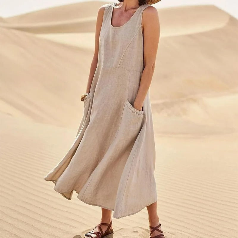 Tessa | Summer Linen Dress