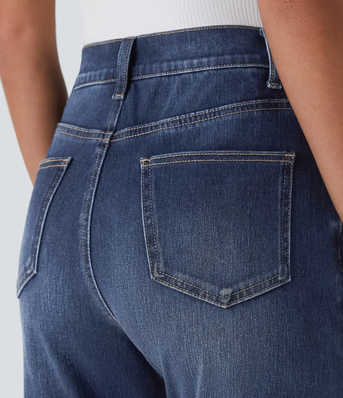 Blake | High-Waisted Comfortable Trousers with Pockets