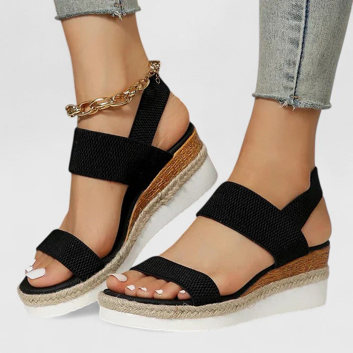 Luna | Orthopedic Espadrille Platform Sandals