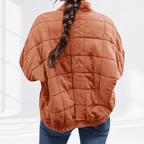 Estelle | Quilted Comfort Jacket with Round Neck