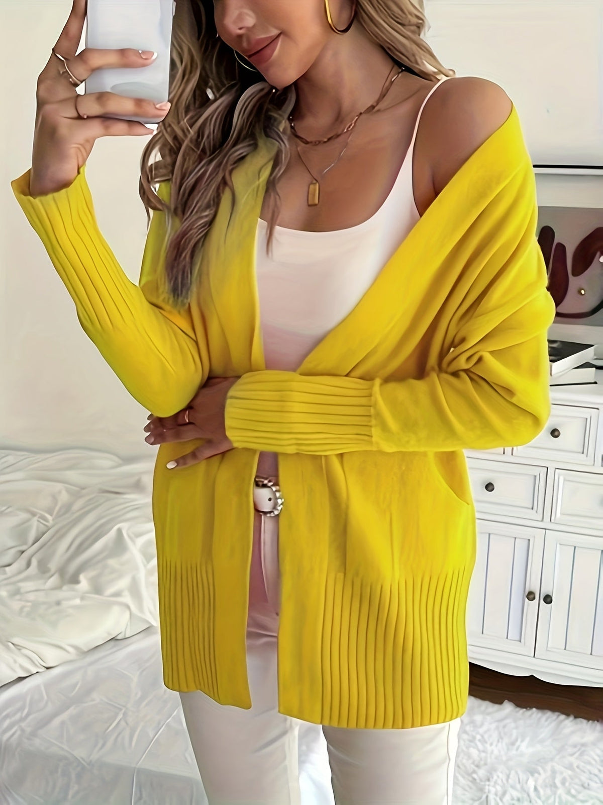 Flora | Women's Longline Relaxed Cozy Cardigan