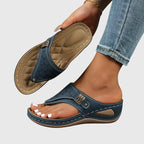 Zoey | Orthopedic Slip-On Wedge Sandals