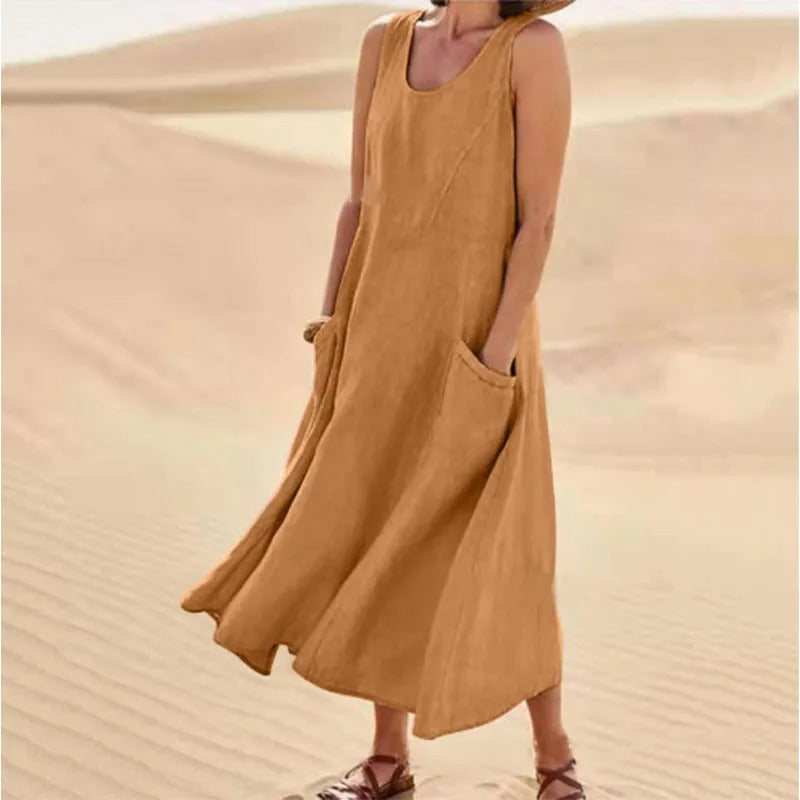 Tessa | Summer Linen Dress