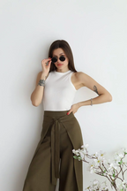 Odessa | Wide Linen Trousers