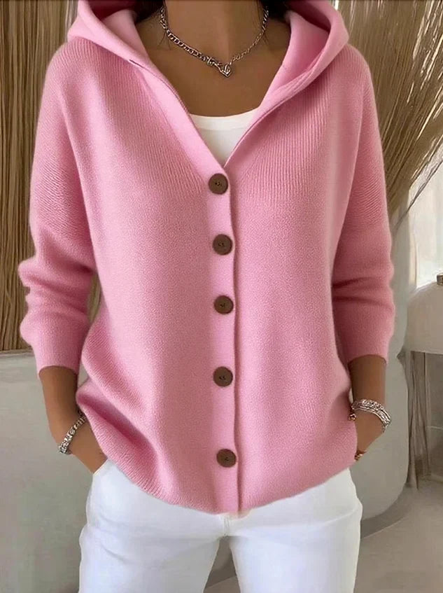 Teri | Hooded A-Line Cardigan