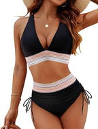 Paige | Tummy Control Bikini Set with Drawstring