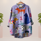 Winona | Women's Trendy Fashion Print Art Shirt