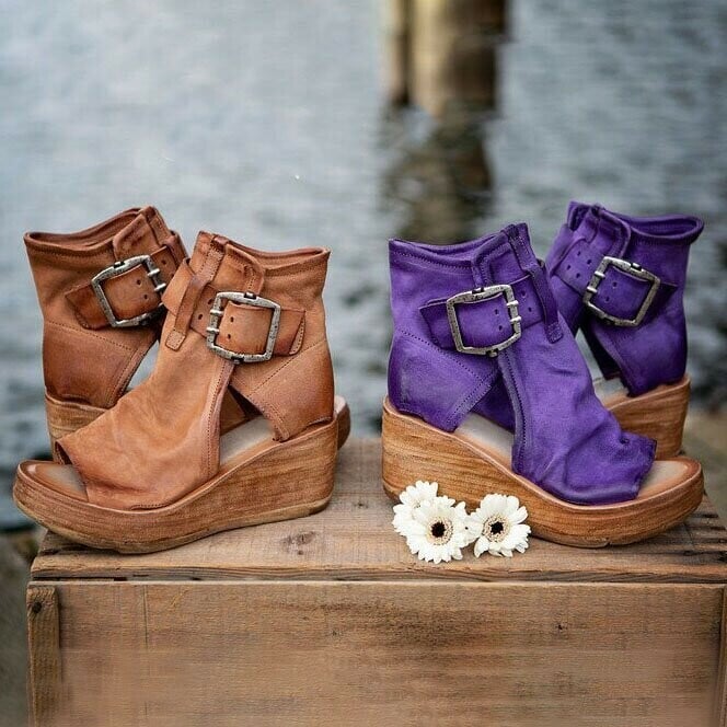 Nora | Orthopedic Wedge Sandals