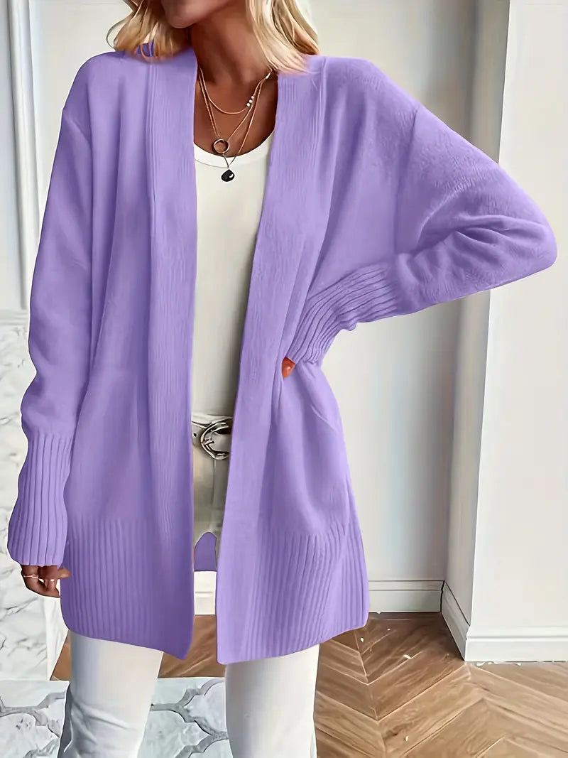 Flora | Women's Longline Relaxed Cozy Cardigan
