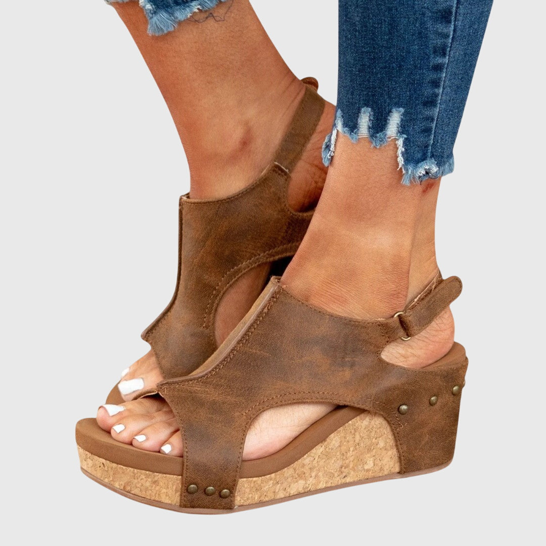Stella | Orthopedic Wedge Sandals