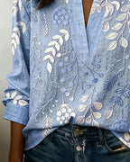 Lilibet | Women's Longline Floral Print Blouse